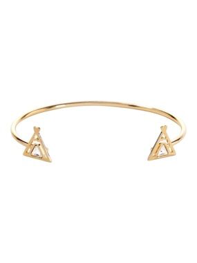 Bryan Anthonys Gold "Tribe" Friendship Cuff Bracelet - New